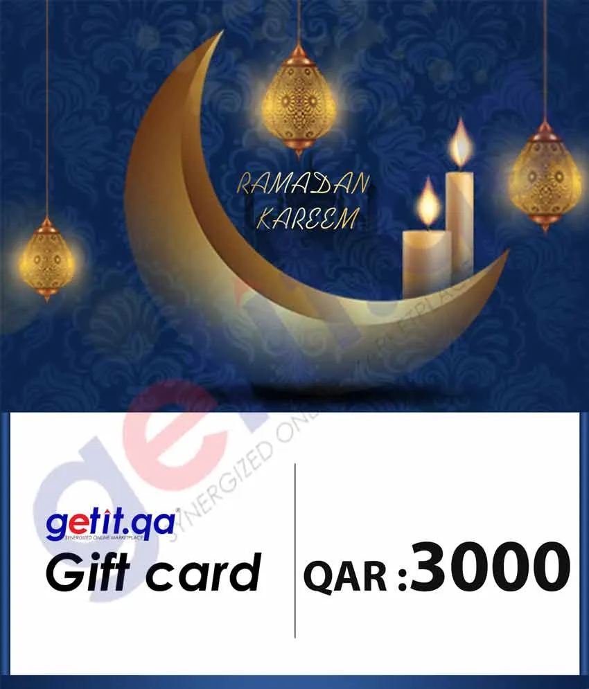 RAMADAN KAREEM GIFT CARD