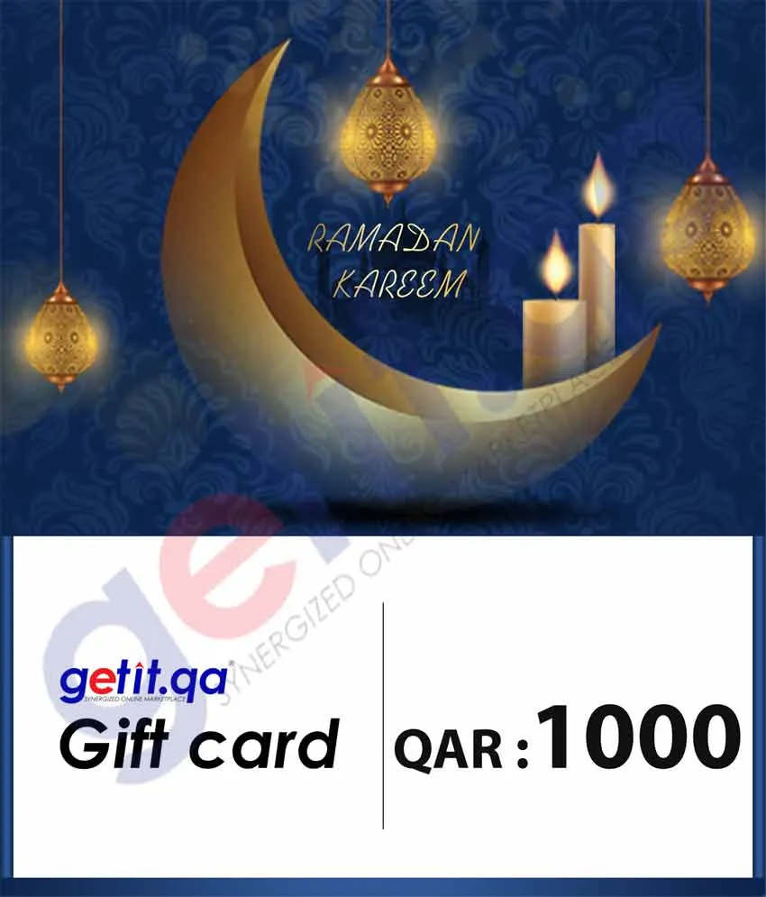 RAMADAN KAREEM GIFT CARD