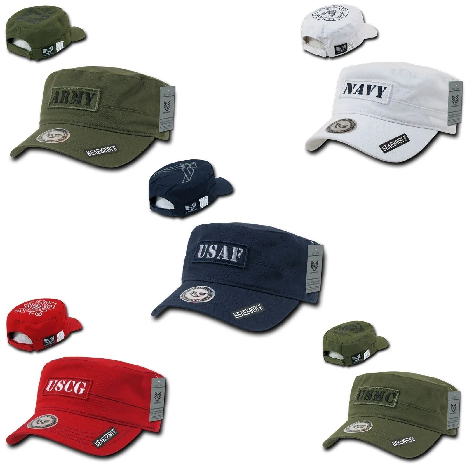 Rapid Dominance BDU Reversible Patrol Fatigue Cadet Cotton Caps Hats