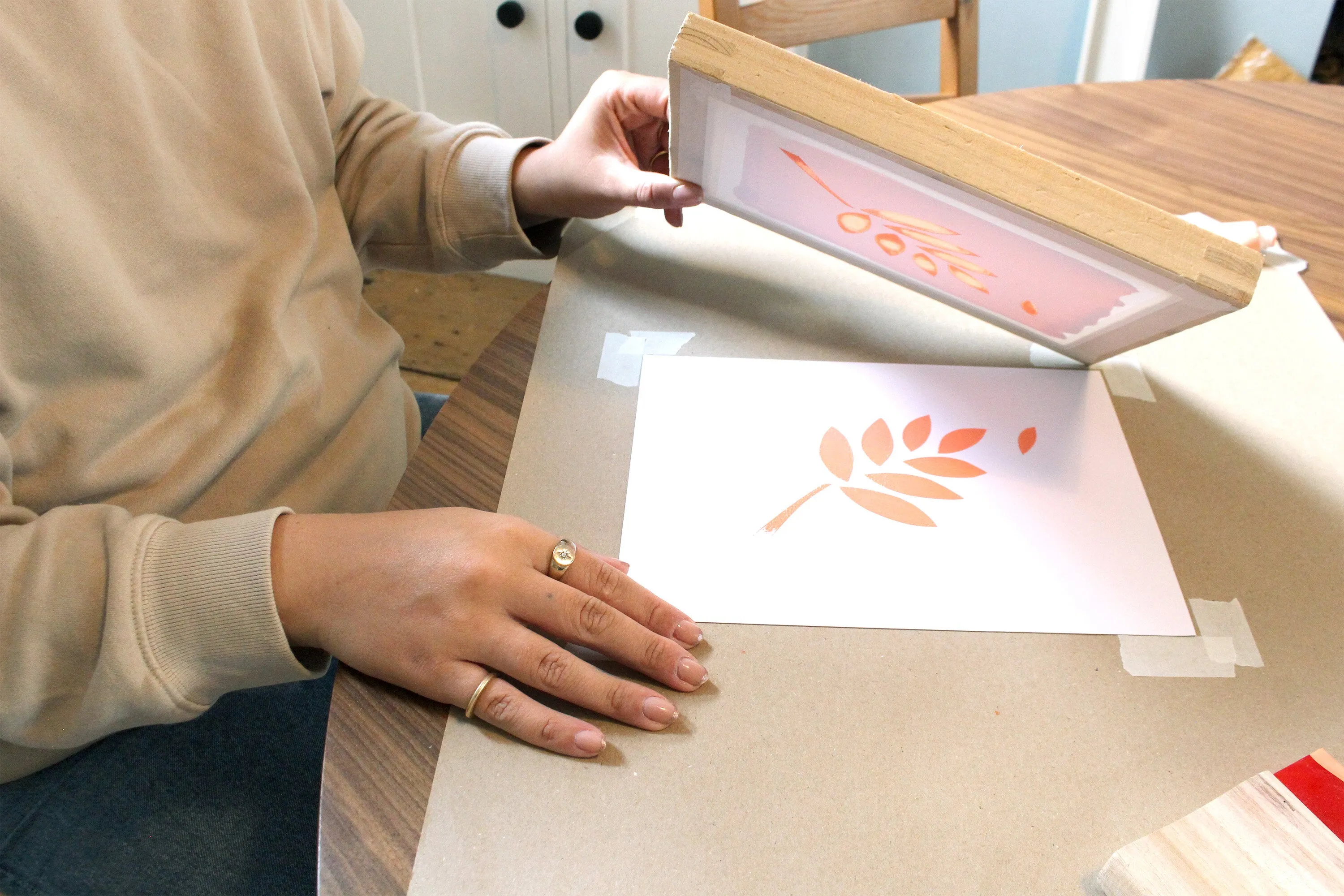 Screen time DIY screen printing kit