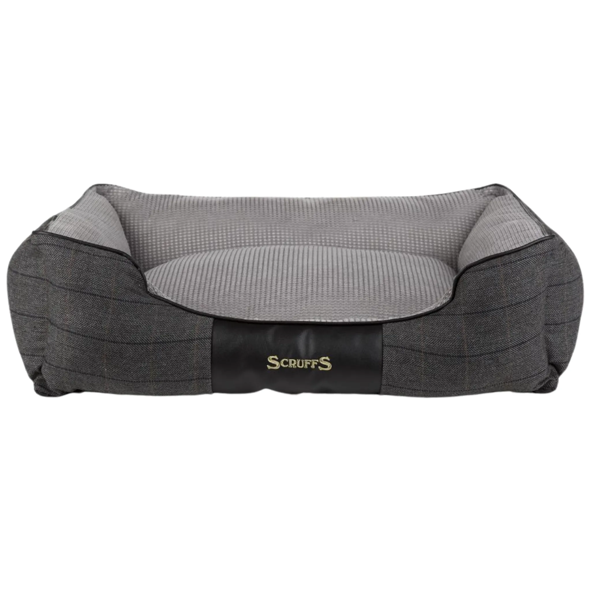 Scruffs Windsor Box Dog Bed Fully Machine Washable Charcoal Medium