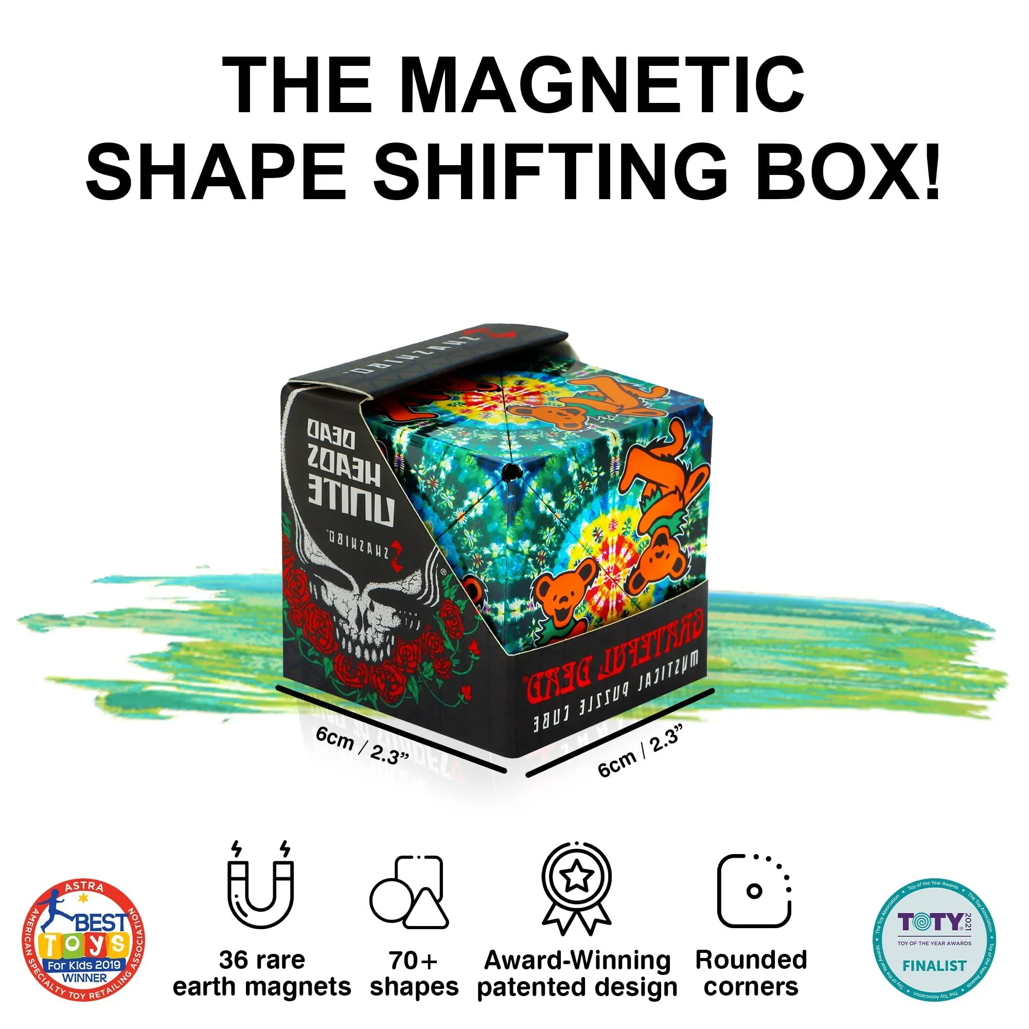 Shashibo Shape Shifting Box - The Grateful Dead - Dancing Bears