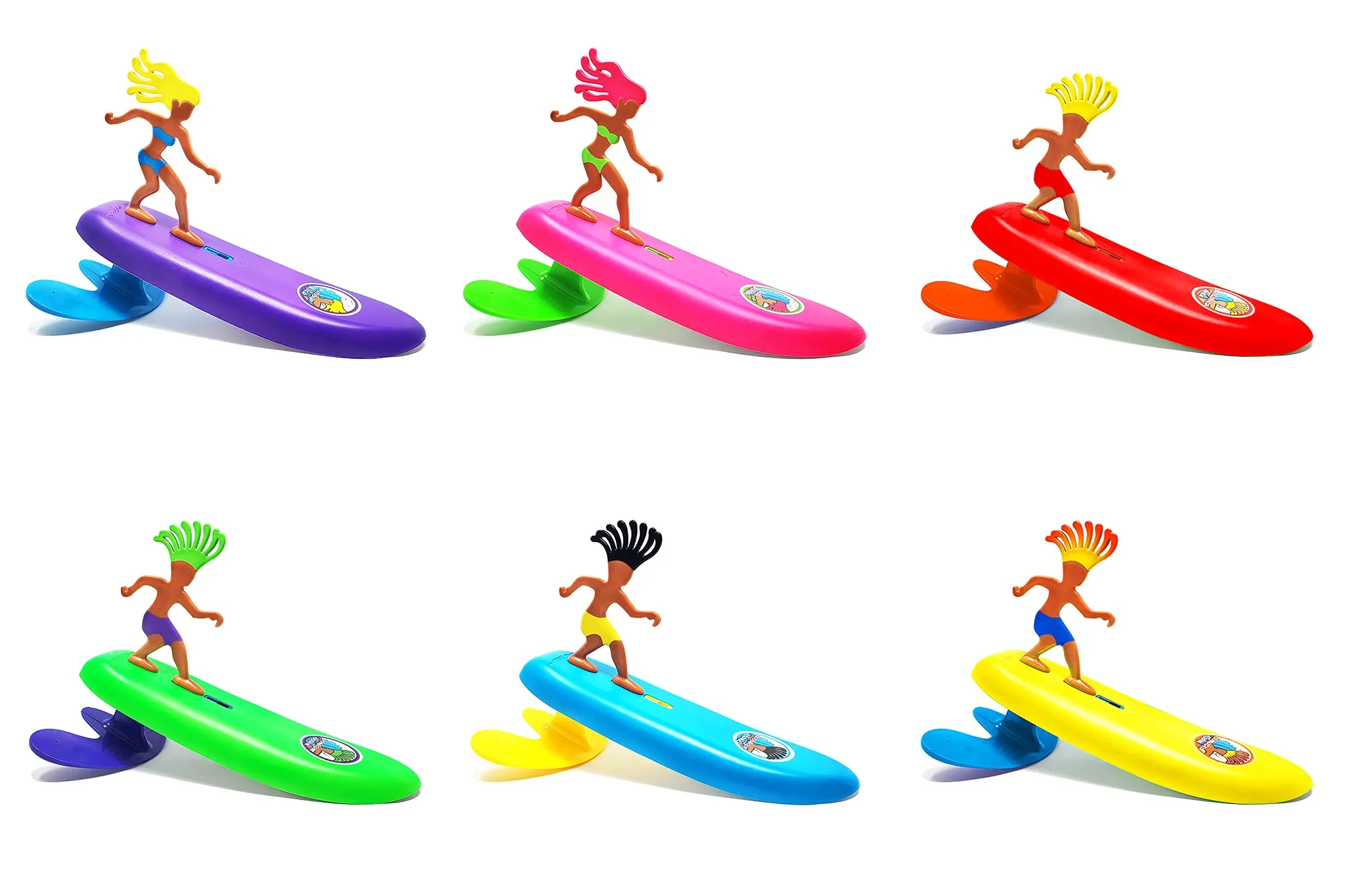 Surfer Dudes Mini-Surfer and Surfboard Toy - Donegan Doolin - Green