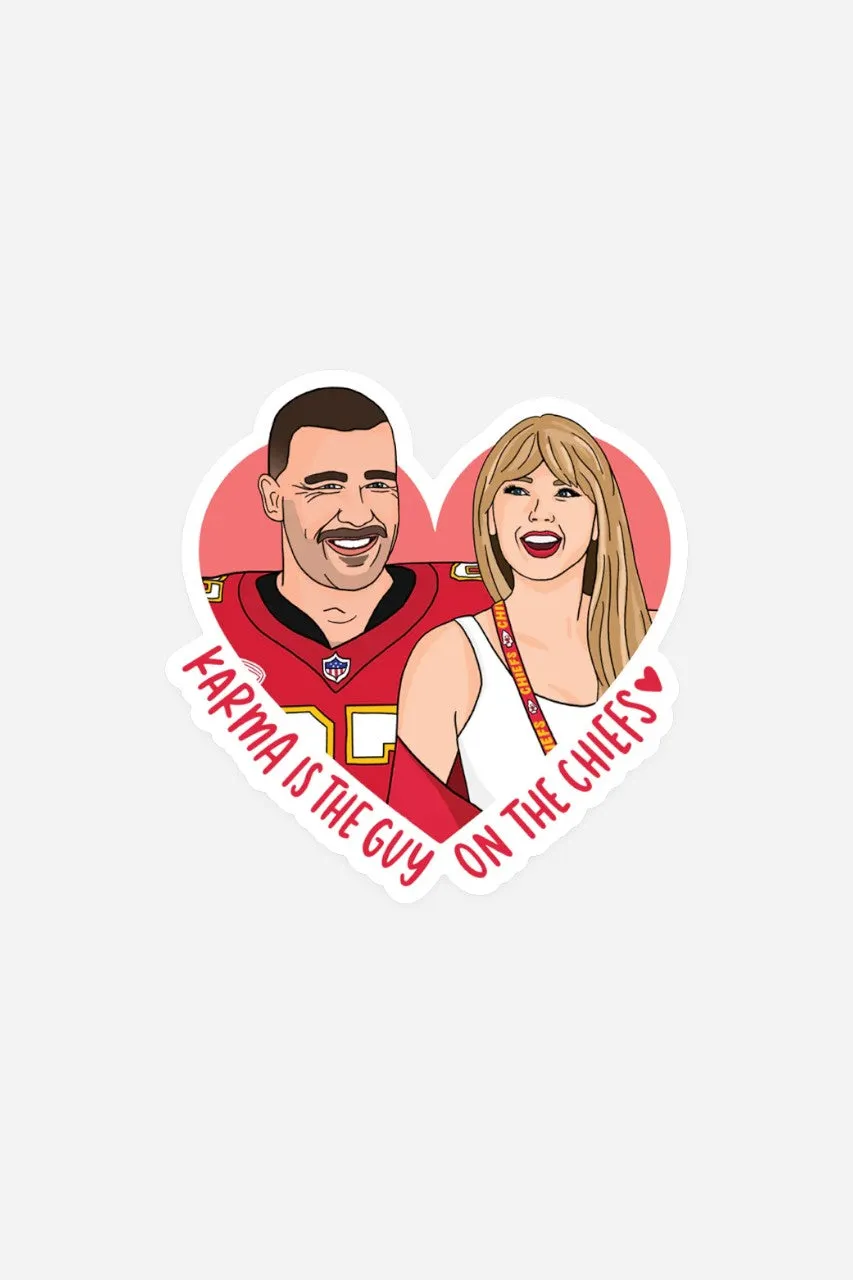 Tay & Travis Karma Sticker