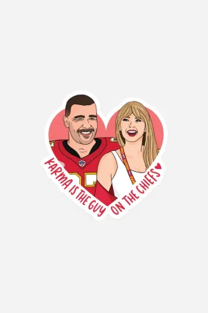 Tay & Travis Karma Sticker