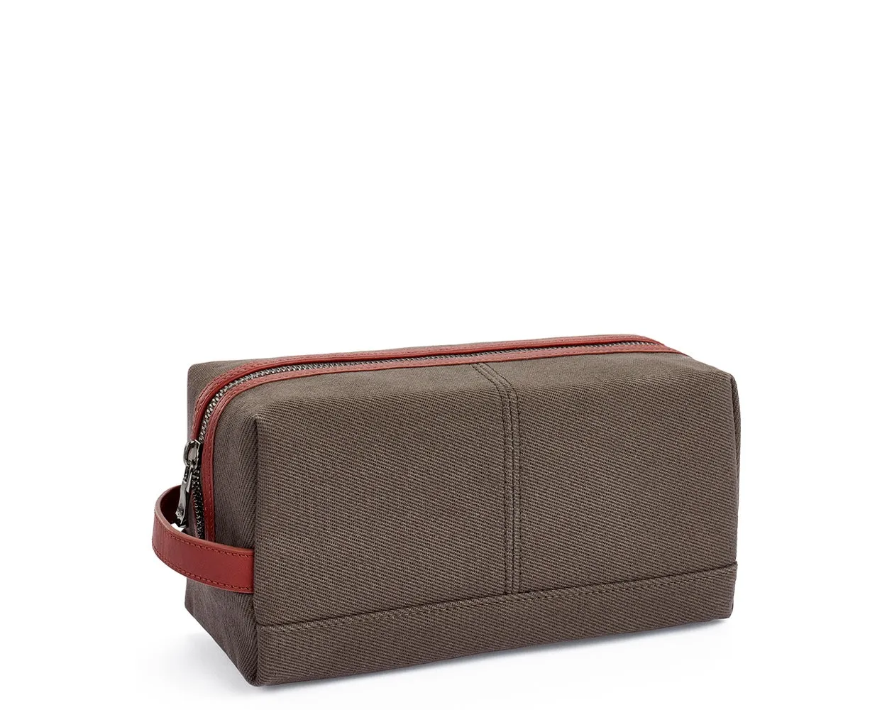 The Littler Dopp Kit Cotton Twill: Scotch Green