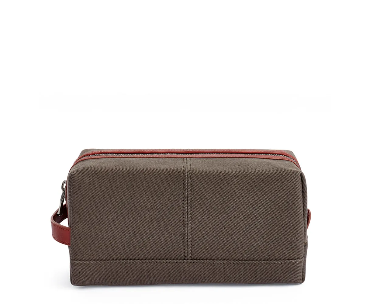 The Littler Dopp Kit Cotton Twill: Scotch Green