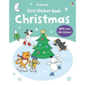 Usborne first sticker book Christmas