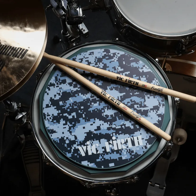 Vic Firth Digital Camo Practice Pads