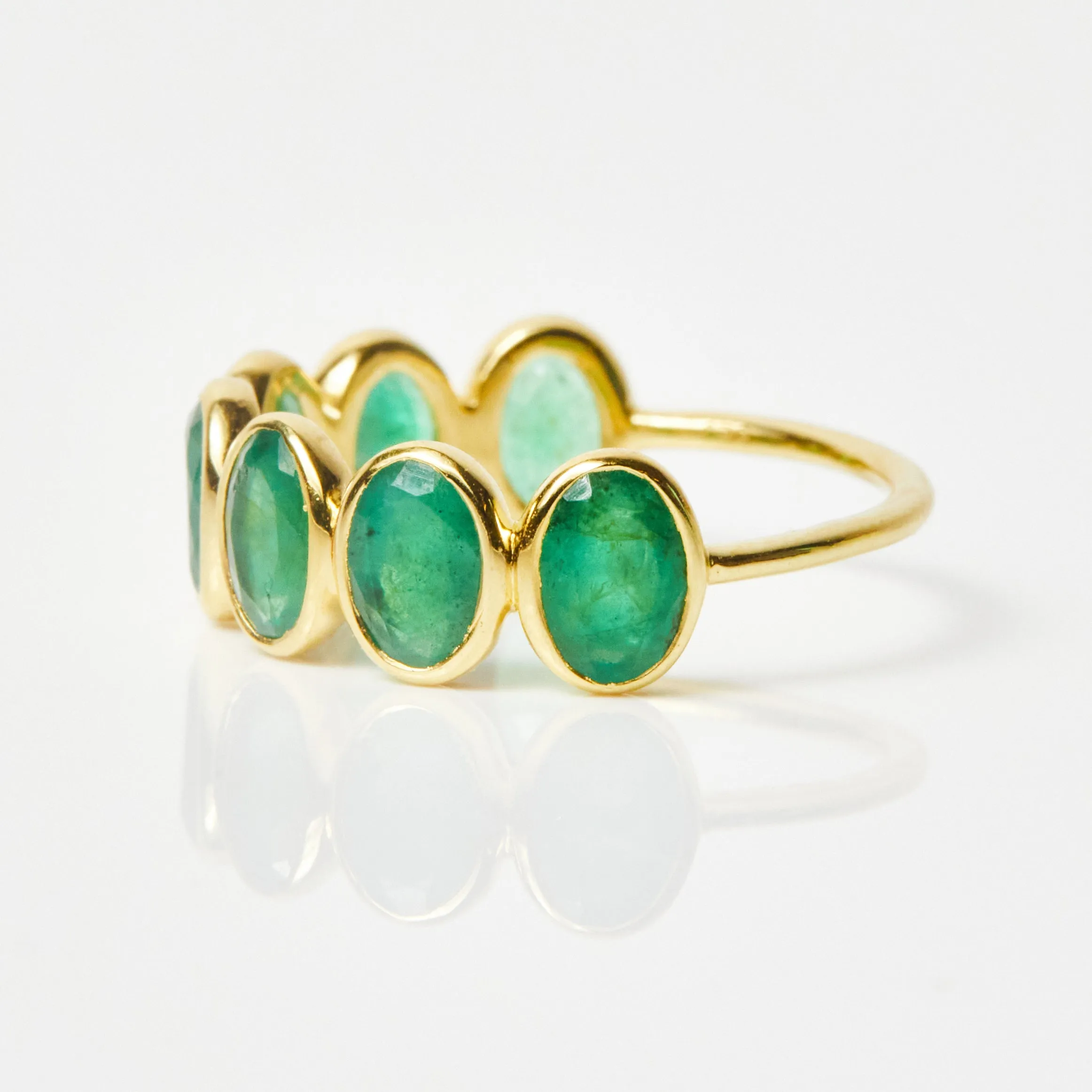 Violeta Green Onyx Ring